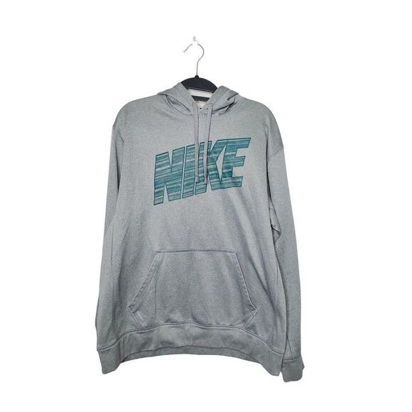 Nike Therma-Fit Hyper Blur Spell Out Graphic Men's Hoodie - Picture 1 of 9